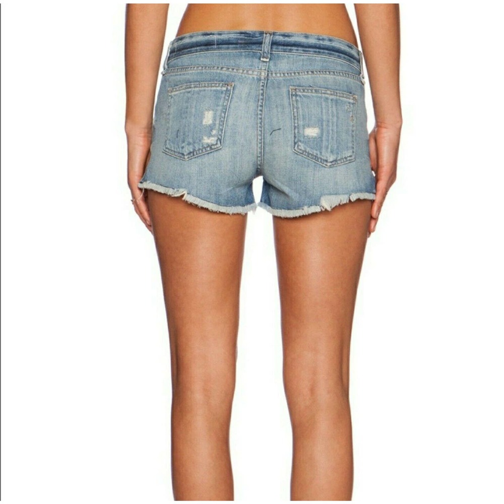 Rag & Bone Cut Off Jean Denim Shorts La Quinta Size 30 W 33 - Picture 2 of 9